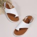 Women Casual Summer Beach Vacation Hook   Loop Thumb Sandals