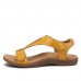 Women’s Round Toe Comfortable Soft Sole Casual Flat Large Size Sandals