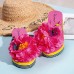 Women Flowers Butterfly Decor Clip Toe Beach Platform Slippers